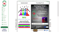 Desktop Screenshot of burlingtonwelsh.com
